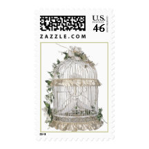 Wedding Doves Postage Stamp