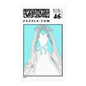Wedding Dress - Customized postage by samack Wedding Dress - Customized postage