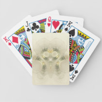 Wedding Dress Fractal  Playing Cards playing cards