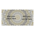 Wedding dress kaleidoscope #3 photo card template