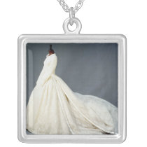 Wedding dress of Katharine Worsley Custom Necklace