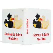 Wedding ducks 2 vinyl binder