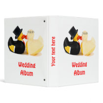 Wedding ducks 3 binders