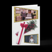 Wedding Duo Photo Card by mickeyelvis128 Wedding Duo Photo Card