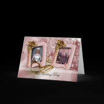 Wedding Duo Photo Card