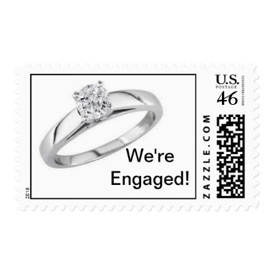 Wedding Engagement Postage