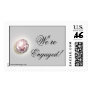 Wedding Engagement Postage Stamp
