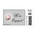 Wedding Engagement Postage Stamp stamps