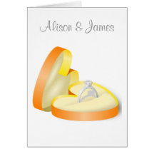 WEDDING & ENGAGEMENT RING card