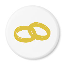 wedding - engagement rings magnets by Tomaniac wedding - engagement rings magnets