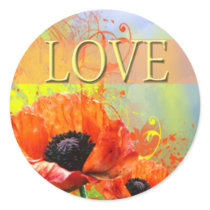 Wedding Envelope Love Seal Sticker