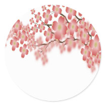 Wedding Envelope Seal Dogwood Design stickers by TDSwhite Wedding Envelope Seal Dogwood Design stickers