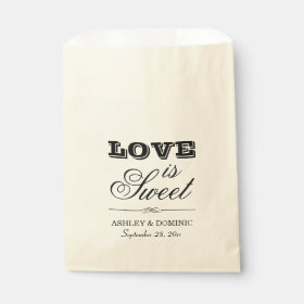 Wedding Favor Bags | Love is Sweet