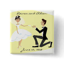 Wedding Favor Button