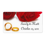 wedding favor labels, vintage wedding labels,