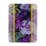 Wedding Favor Personalized Magnet Template