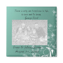 Wedding Favor Photo Magnet Template by Dmargie1029 Wedding Favor Photo Magnet Template