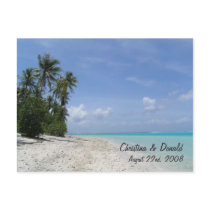 Wedding Favor Postcard 2Customized