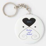 Wedding Favor Template Keychain