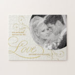 Wedding Favors - Custom Photo Jigsaw Puzzle
