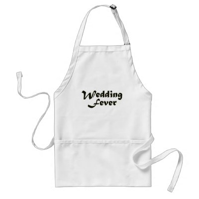 Wedding Fever Aprons