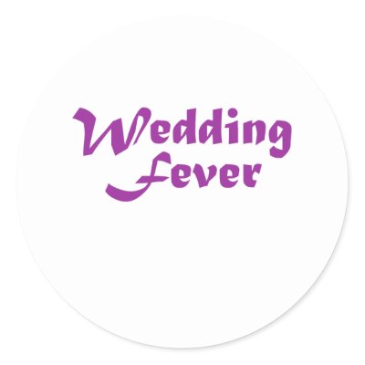 Wedding Fever Sticker