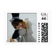 Wedding Figures Postage Stamps