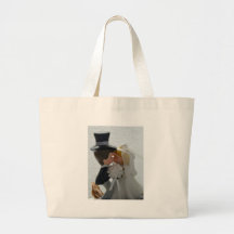 Wedding Figures Tote Bags