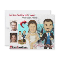 Wedding Figurines invitations