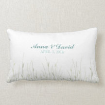 Wedding Fingerprint Flowers - Pillow