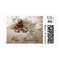 Wedding Flower postage stamp