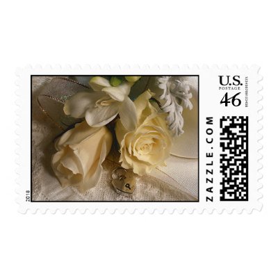 Wedding Flower postage stamps