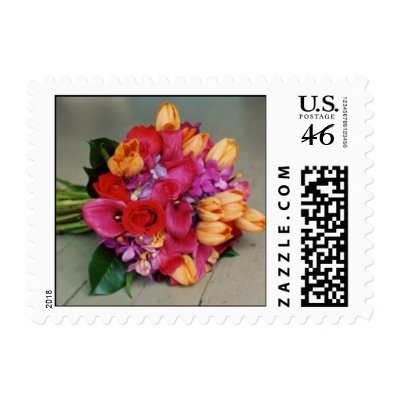 Wedding Flower Stamp