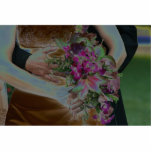 Wedding Flowers Hands Solarized Photo Cutouts