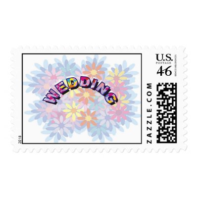 Wedding Flowers Stamps