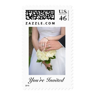 Wedding Flowers Postage Stamp