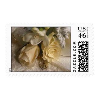 Wedding Flowers postage stamps stamp