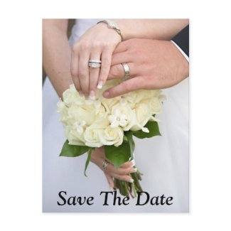 Wedding Flowers postcard
