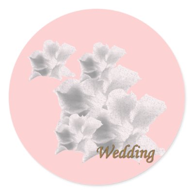 Wedding Flowers Sticker