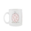 Wedding Frame with Rings & Ribbons mugs by Frames4you Wedding Frame with Rings & Ribbons mugs