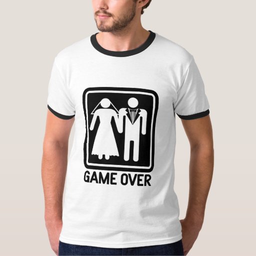 game over wedding shirt