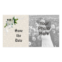 Wedding Gardenias Business Cards