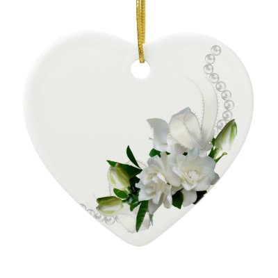 Wedding Gardenias Ornaments