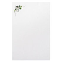 Wedding Gardenias Stationery Paper