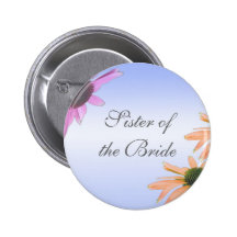 wedding gift, daisy flowers, buttons
