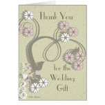Wedding Gift Thank You Card