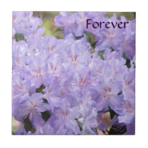Wedding Gifts Lavender Floral Tile art Bridal