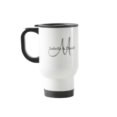 Wedding Gifts Mug Monograms