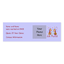 Wedding Giraffes Business Card