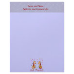 Wedding Giraffes Custom Letterhead